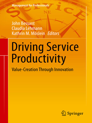 cover image of Driving Service Productivity